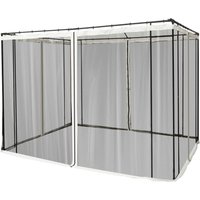 Outsunny Moskitonetz beige B/L: ca. 207x302 cm von Outsunny