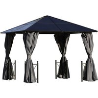 Outsunny Pavillon, BxHxT: 300 x 200 x 300 cm von Outsunny