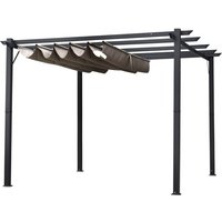 Outsunny Pergola, BxHxT: 300 x 223 x 300 cm von Outsunny