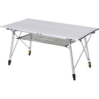 Outsunny Picknicktisch silber Aluminium B/H/L: ca. 70x73x120 cm von Outsunny