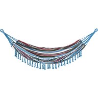 Outsunny Reise-Hängematte im Hippie-Chic-Stil, Hängemattentuch Maße 2,85L x 1,5B m Baumwolle Polyester Multicolor Aosom Outsunny Reise-Hängematte im Hippie-Chic-Stil, Hängemattentuch Maße 2,85L x 1,5B m Baumwolle Polyester Multicolor Aosom von Outsunny