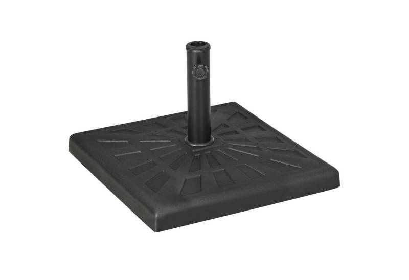 Outsunny Schirmhalter Sonnenschirmständer 19 kg, für Stöcke bis Ø 48 mm, Sonnenschirmfuß, 1 tlg., Schirmständer Outsunny Schirmhalter Sonnenschirmständer 19 kg, für Stöcke bis Ø 48 mm, Sonnenschirmfuß, 1 tlg., Schirmständer von Outsunny