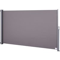 Outsunny Seitenmarkise, BxH: 300 x 200 cm, Polyester/Metall - grau von Outsunny