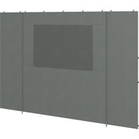 Outsunny Seitenwände Pavillon 2,95x2,95m mit Netzfenstern, Polyester Dunkelgrau, 300x200cm für Garten & Terrasse Aosom.de Outsunny Seitenwände Pavillon 2,95x2,95m mit Netzfenstern, Polyester Dunkelgrau, 300x200cm für Garten & Terrasse Aosom.de von Outsunny