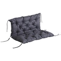 Outsunny Sitzkissen, 98 x  100 x  8cm, grau von Outsunny