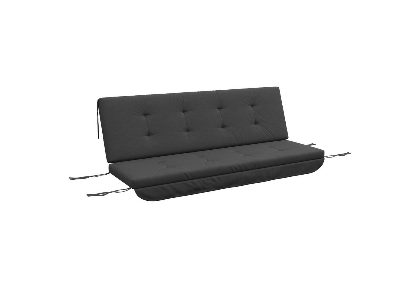 Outsunny Sitzkissen Auflagen-Set für Hollywoodschaukel 170 cm, Dunkelgrau 170L x 100B x 8H cm Outsunny Sitzkissen Auflagen-Set für Hollywoodschaukel 170 cm, Dunkelgrau 170L x 100B x 8H cm von Outsunny