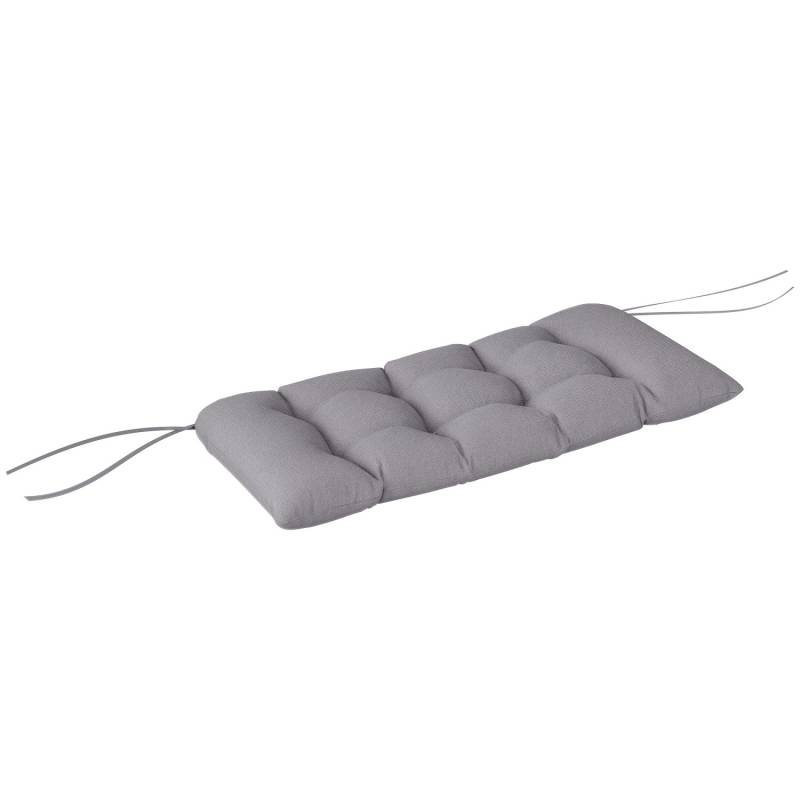 Outsunny Sitzkissen Polyester 105L x 46B x 12 5H cm Grau Outsunny Sitzkissen Polyester 105L x 46B x 12 5H cm Grau von Outsunny