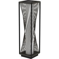 Outsunny Solar Stehlampe Rattan mit Lichtsensor 25 LEDs Solarlampen im Boho-Stil IP44 Wasserdichte Solarleuchte Solarlampe Outdoor Lampe Akku Solarlaterne für Garten Balkon Außen Rasen Hof   Aosom von Outsunny