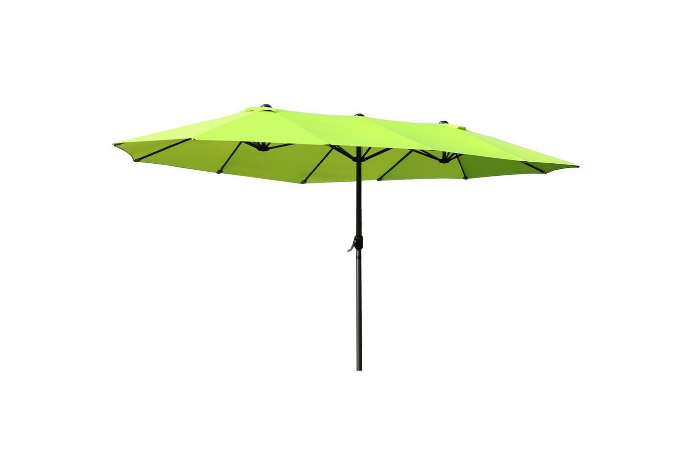 Outsunny Sonnenschirm Doppelsonnenschirm, LxB: 460x270 cm, Sonnenschirm, Gartenschirm, ohne Schirmständer von Outsunny