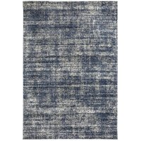 Outsunny - Teppich In- und Outdoor Blau-Grau 170 x 120 x 0,5 cm - Blau+Grau von Outsunny