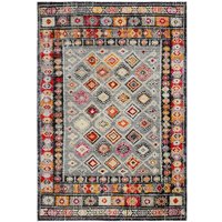 Outsunny - Teppich In- und Outdoor Multicolor Hell 230 x 160 x 0,5 cm - Multi Hell von Outsunny