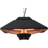 Outsunny Terrassenstrahler Deckenstrahler Heizstrahler Fernbedienung LED Beleuchtung 2000W 43x43x25cm Aosom Outsunny Terrassenstrahler Deckenstrahler Heizstrahler Fernbedienung LED Beleuchtung 2000W 43x43x25cm Aosom von Outsunny