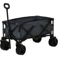 Outsunny Transportwagen, BxHxL: 55 x 91 x 108cm, Max. Belastung: 70kg - grau von Outsunny