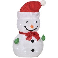 Outsunny Weihnachten Schneemann Weihnachtsdekoration mit LED-Lichter Modell Weihnachten Garten Hof Dekoration faltbar wetterfest Polyester Outsunny Weihnachten Schneemann Weihnachtsdekoration mit LED-Lichter Modell Weihnachten Garten Hof Dekoration faltbar wetterfest Polyester von Outsunny