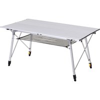 Picknick Klapptisch Campingtisch Falttisch Höhenverstellbar Tragetasche Alu Picknick Klapptisch Campingtisch Falttisch Höhenverstellbar Tragetasche Alu von Outsunny