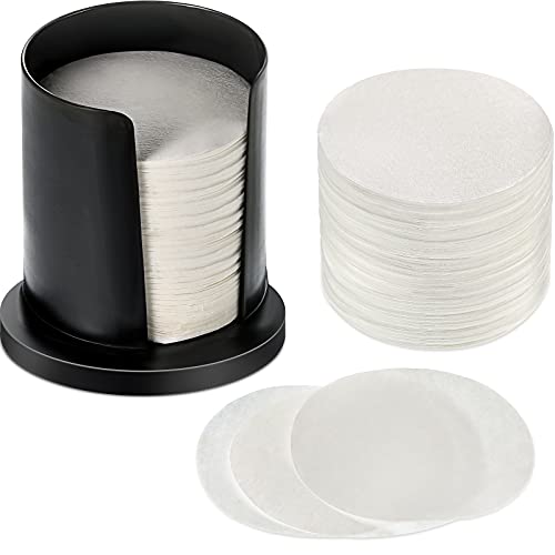 2 Pack 700 Count Kaffeefilter Papier filter mit Filterhalter weiÃŸ rund Einweg-Papierfilter für Home Office DIY Kaffee kompatibel mit dem AeroPress Kaffee und Espressokocher von Outus