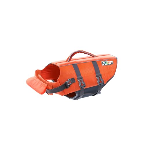 Kyjen 22019 Outward Hound Ripstop Quick Release Easy Fit Rettungsweste für Hunde, verstellbar, Größe S, orange von Outward Hound