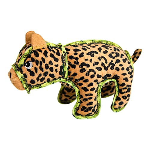 Outward Hound Xtreme Seamz - Quietschendes Plüschtier für Hunde - verstärktes, dichtes Füllmaterial - Leopard von Outward Hound