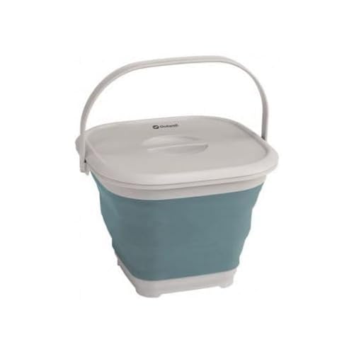 Collaps Bucket Square Classic Blue Eimer mit Deckel Outwell Classic Blue von Outwell