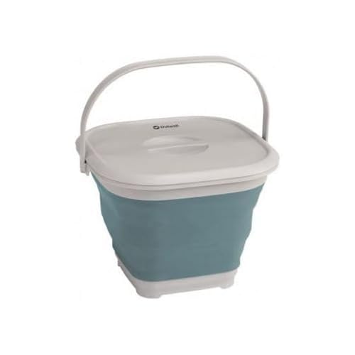 Outwell COLLAPS Bucket Square Classic Blue Eimer mit Deckel, klassisches Blau von Outwell