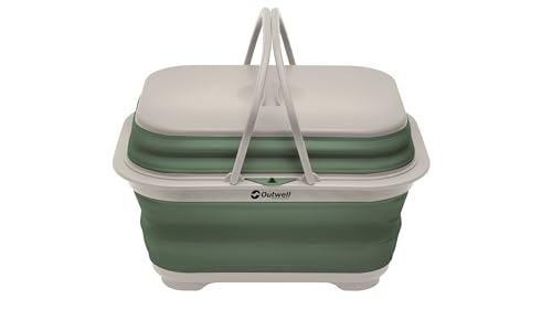Collaps Wash Base W·Handle Shadow Green Waschkorb Outwell Farbe Shadow Green von Outwell