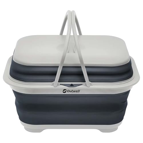 Outwell COLLAPS WASHING BASE W·HANDLE Navy Night Wäschekorb OUTWELL Navy Night von Outwell