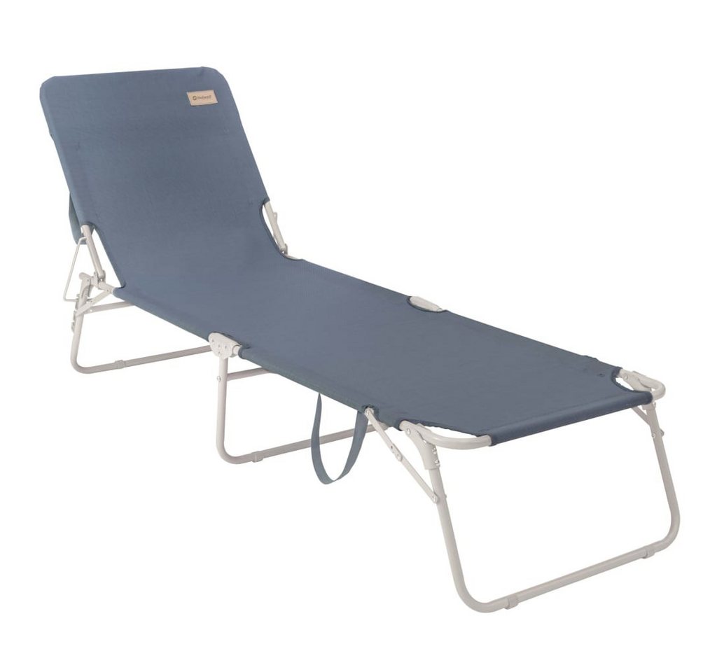 Outwell Campingstuhl Klappbare Sonnenliege Tenby Ozeanblau (1 St) von Outwell