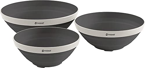 Outwell Collaps Bowl Set Schüssel 3er Set faltbar Navy Night von Outwell