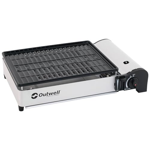 Outwell Crest MSF-1A Gasgrill, Erwachsene, Unisex, mehrfarbig, Einheitsgröße von Outwell