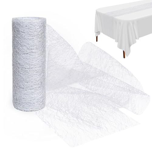 Tischläufer Rolle, Tischläufer Geburtstag, Tischband-Tischdeko Geburtstag Hochzeit, TischläuferRosa Dekoration für Mädchen Junge Party Jahrestag Feier Hochzeit-Geburtstag, Party (Silber) von Ouxayapl