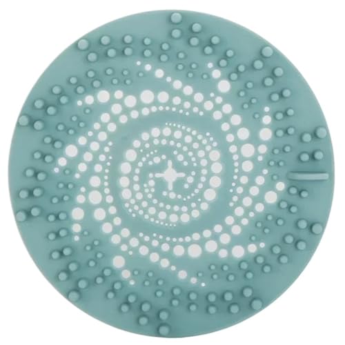 Ouxk 1Pcs Silikon Abflusssieb Haushalt Dusche Boden Filter Waschbecken Siebe Haar Catcher for Küche Bad Zubehör(Light Green) von Ouxk