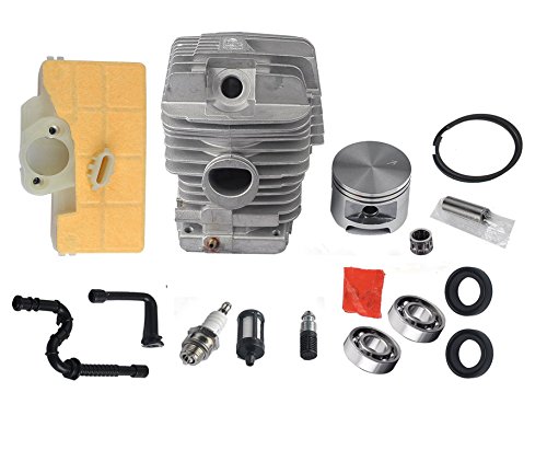 OuyFilters New 49MM Cylinder Piston Bearing with Fuel Tune-Up Kit Fuel Filter Oil Filter Fuel Line for Stihl 029 039 MS290 MS310 MS390 Chainsaw OuyFilters New 49MM Cylinder Piston Bearing with Fuel Tune-Up Kit Fuel Filter Oil Filter Fuel Line for Stihl 029 039 MS290 MS310 MS390 Chainsaw von OuyFilters