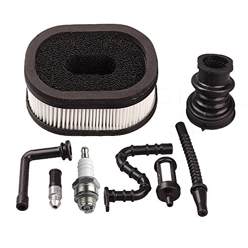 OxoxO Luftfilter Kraftstoffleitung Kraftstofffilter Ölfilter Ölleitung Zündkerze Repower Kit für Stihl MS640 MS650 MS660 064 Kettensäge von OuyFilters