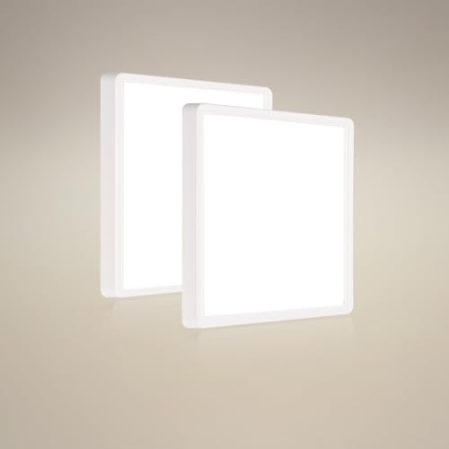 Ouyulong Deckenlampe, 18W 4000K LED Deckenleuchte, 23cm IP44 1620lm weiß rund für Schlafzimmer, Badezimmer, Wohnzimmer, Küche, Büro, Balkon (2 Stücke) Ouyulong Deckenlampe, 18W 4000K LED Deckenleuchte, 23cm IP44 1620lm weiß rund für Schlafzimmer, Badezimmer, Wohnzimmer, Küche, Büro, Balkon (2 Stücke) von Ouyulong