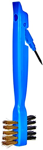 Oven Mate 10115-R12 Reinigungsbürste für Gasbrenner, blau, 25 x 9 x 3 cm von Oven Mate