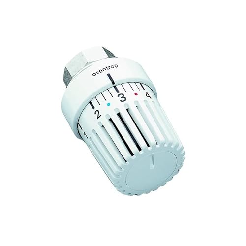 ForTech Uni LH Oventrop Thermostat *1-5 Weiss mit Nullstellung 7-28 °C von Oventrop