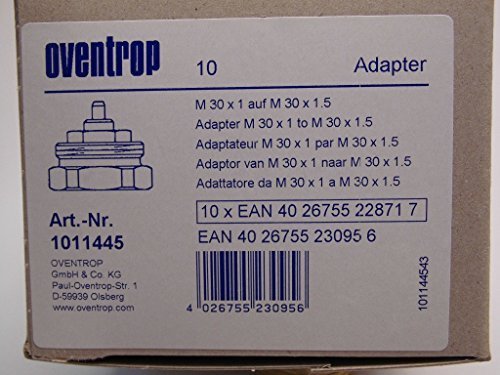 Oventrop Adapter M30x1 auf M30x1,5, 1011445, 10er Set von Oventrop