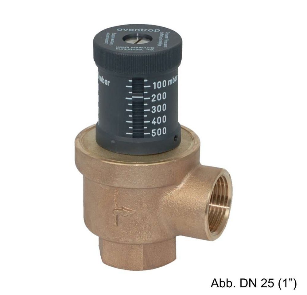 Oventrop Rohrverbinder Oventrop Differenzdruck-Überströmventil DN 20, PN10, mit dp-Anzeige, 1 Oventrop Rohrverbinder Oventrop Differenzdruck-Überströmventil DN 20, PN10, mit dp-Anzeige, 1 von Oventrop