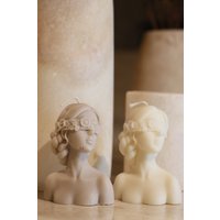 Justitia Sojawachskerze von OverCandle