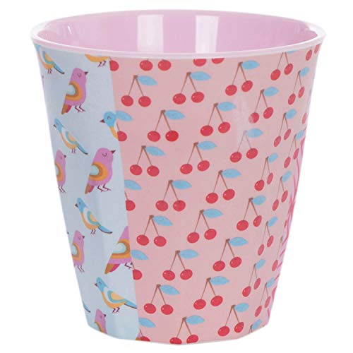 Overbeck and Friends Cherry Kirschen Melaminbecher rosa/grau/bunt 250 ml - Kindergeschirr Trinkbecher Kunststoff spülmaschinenfest BPA frei Overbeck and Friends Cherry Kirschen Melaminbecher rosa/grau/bunt 250 ml - Kindergeschirr Trinkbecher Kunststoff spülmaschinenfest BPA frei von Overbeck and Friends