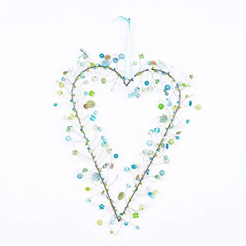 Overbeck and Friends - Perlen Dekoanhänger Herz Arktic Overbeck and Friends - Perlen Dekoanhänger Herz Arktic von Overbeck and Friends