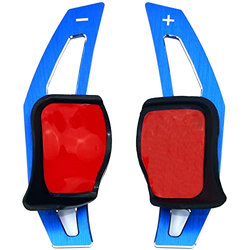 Overdrive-Racing Schaltwippen Verlängerung Kompatibel mit Skoda Fabia Karoq Kodiaq Octavia Roomster Scala Kamiq Superb bis 2020 DSG Typ-B Alu Blau Shift Paddles Shifter Extensions Lenkrad Schaltung Overdrive-Racing Schaltwippen Verlängerung Kompatibel mit Skoda Fabia Karoq Kodiaq Octavia Roomster Scala Kamiq Superb bis 2020 DSG Typ-B Alu Blau Shift Paddles Shifter Extensions Lenkrad Schaltung von Overdrive-Racing