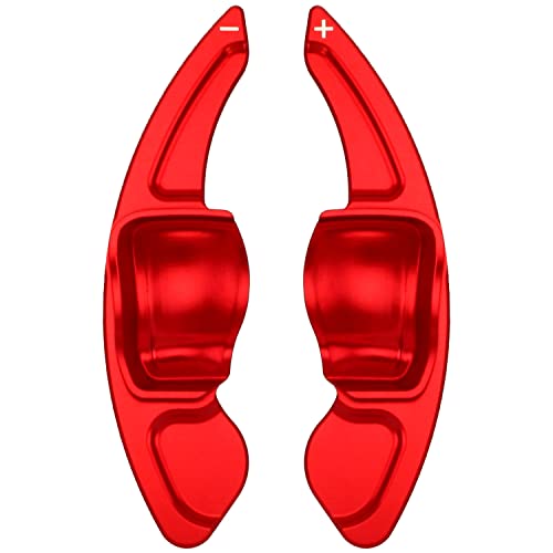 Overdrive-Racing Schaltwippen Verlängerung Kompatibel mit Skoda Fabia Karoq Kodiaq Octavia Roomster Scala Kamiq Superb bis 2020 DSG Typ-B Rot Alu Shift Paddles Shifter Extensions Lenkrad Schaltung Overdrive-Racing Schaltwippen Verlängerung Kompatibel mit Skoda Fabia Karoq Kodiaq Octavia Roomster Scala Kamiq Superb bis 2020 DSG Typ-B Rot Alu Shift Paddles Shifter Extensions Lenkrad Schaltung von Overdrive-Racing