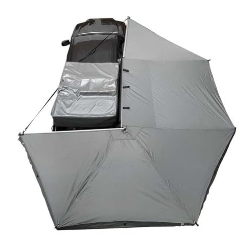 Overland Vehicle Systems - HD Nomadic 270 - Markise, Wand 1, 2 & 3, Beifahrerseite, Grauer Körper, grüner Rand und Schwarze Reiseabdeckung Overland Vehicle Systems - HD Nomadic 270 - Markise, Wand 1, 2 & 3, Beifahrerseite, Grauer Körper, grüner Rand und Schwarze Reiseabdeckung von Overland Vehicle Systems