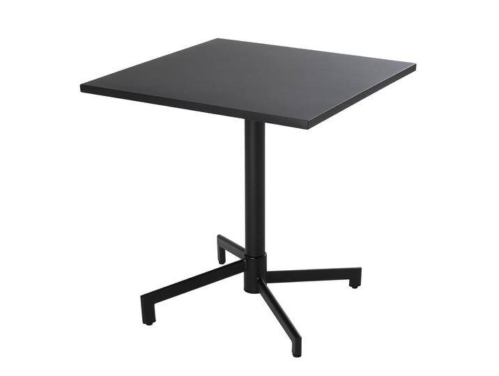 Esstisch 70 x 70 cm und integriertes Metallbein von Oviala