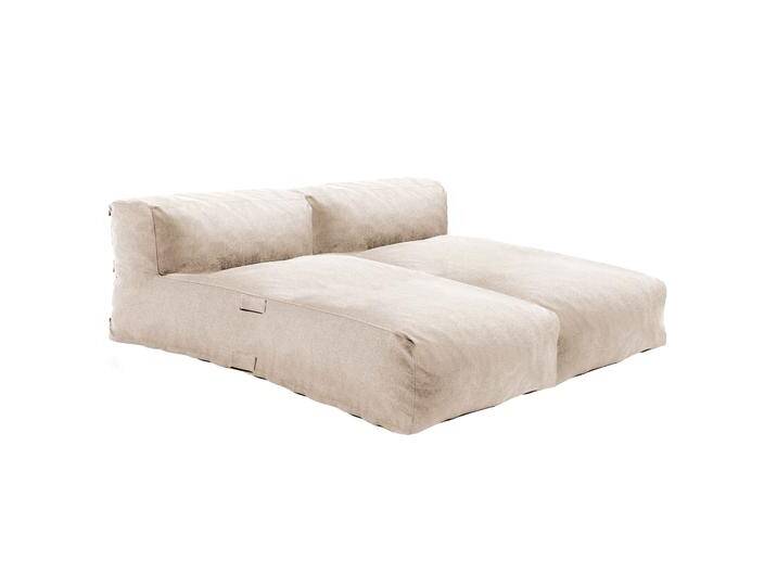 Modulare Gartenmöbel für 2 Personen bestehend aus 2 Chaiselongues Modulare Gartenmöbel für 2 Personen bestehend aus 2 Chaiselongues von Oviala