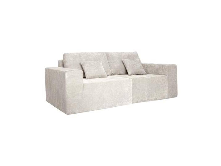 Modulares Sofa 2-Sitzer aus Stoff mit Kissen Modulares Sofa 2-Sitzer aus Stoff mit Kissen von Oviala