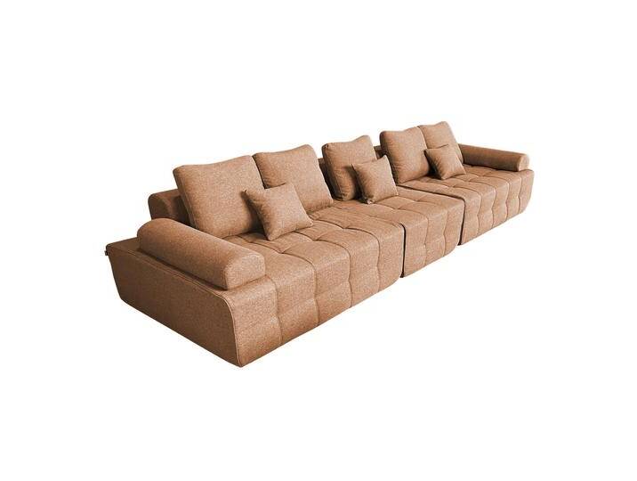 Modulares Sofa 5-Sitzer aus Stoff mit Kissen Modulares Sofa 5-Sitzer aus Stoff mit Kissen von Oviala