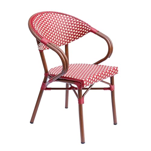 Oviala Sessel aus Aluminium, Rot von Oviala