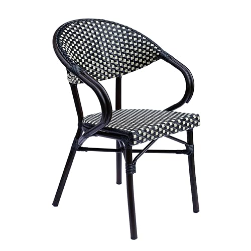 Oviala Sessel aus Aluminium, Schwarz von Oviala